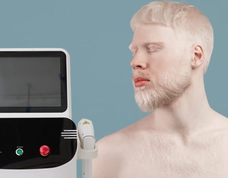 Лазерная эпиляция седых волос