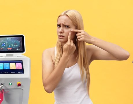 Tratamento a laser para cicatrizes de acne